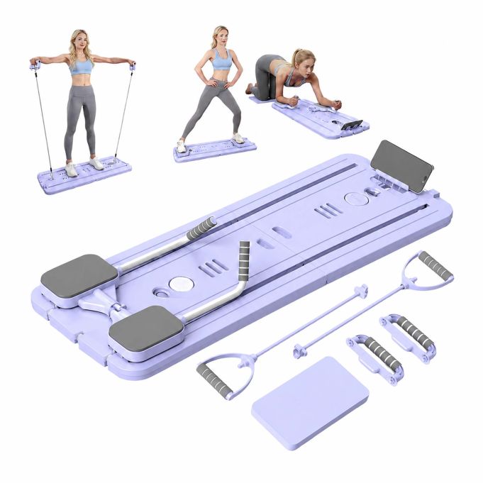 Reformer Pilates-bräda hemmabruk - Lila
