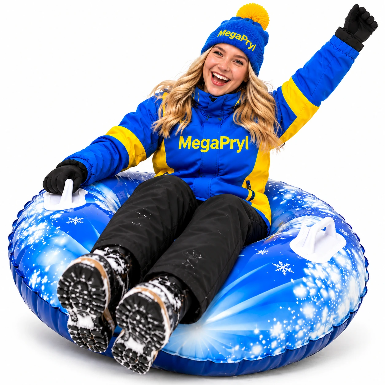 Snöring för vinterlek i PVC, 80 cm