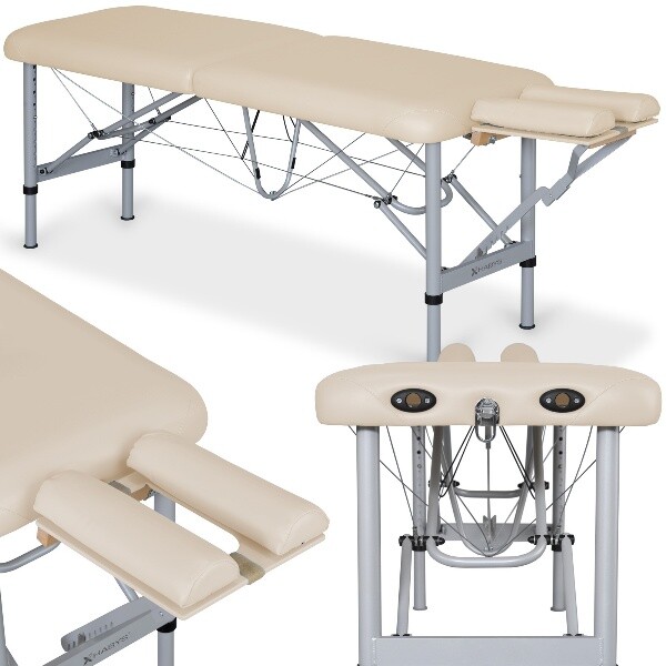 Chiro UltraLux 19, bärbar kiropraktorbänk, Beige