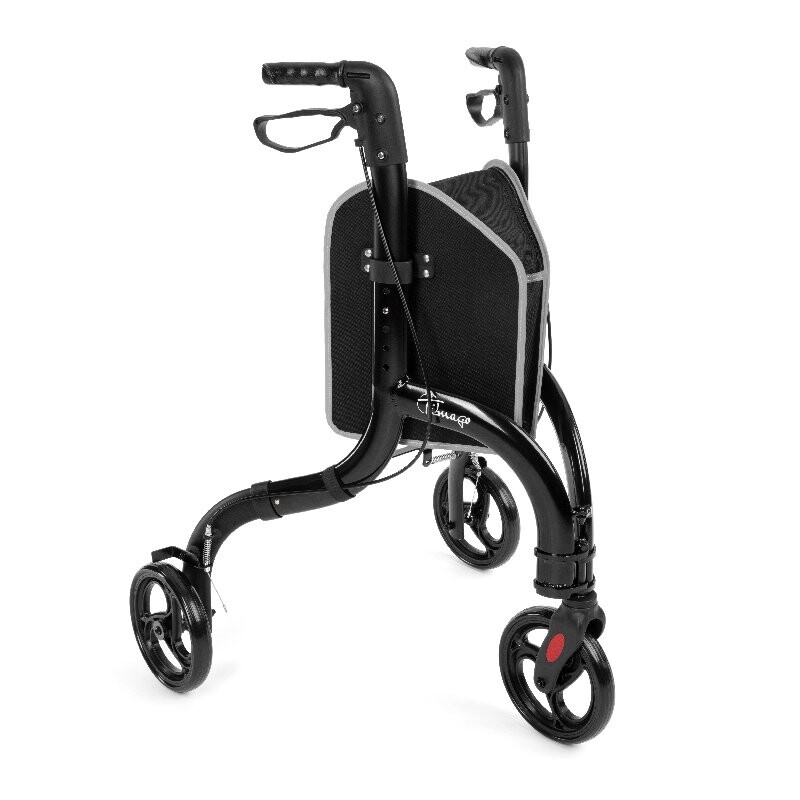 Rollator 3-hjulig i aluminium, Rapid