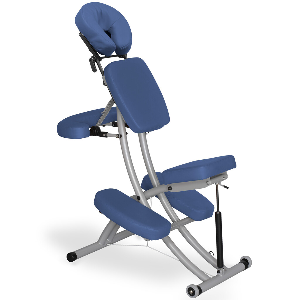 Massagestol Prestige Pneumatisk Lift K012 Blå