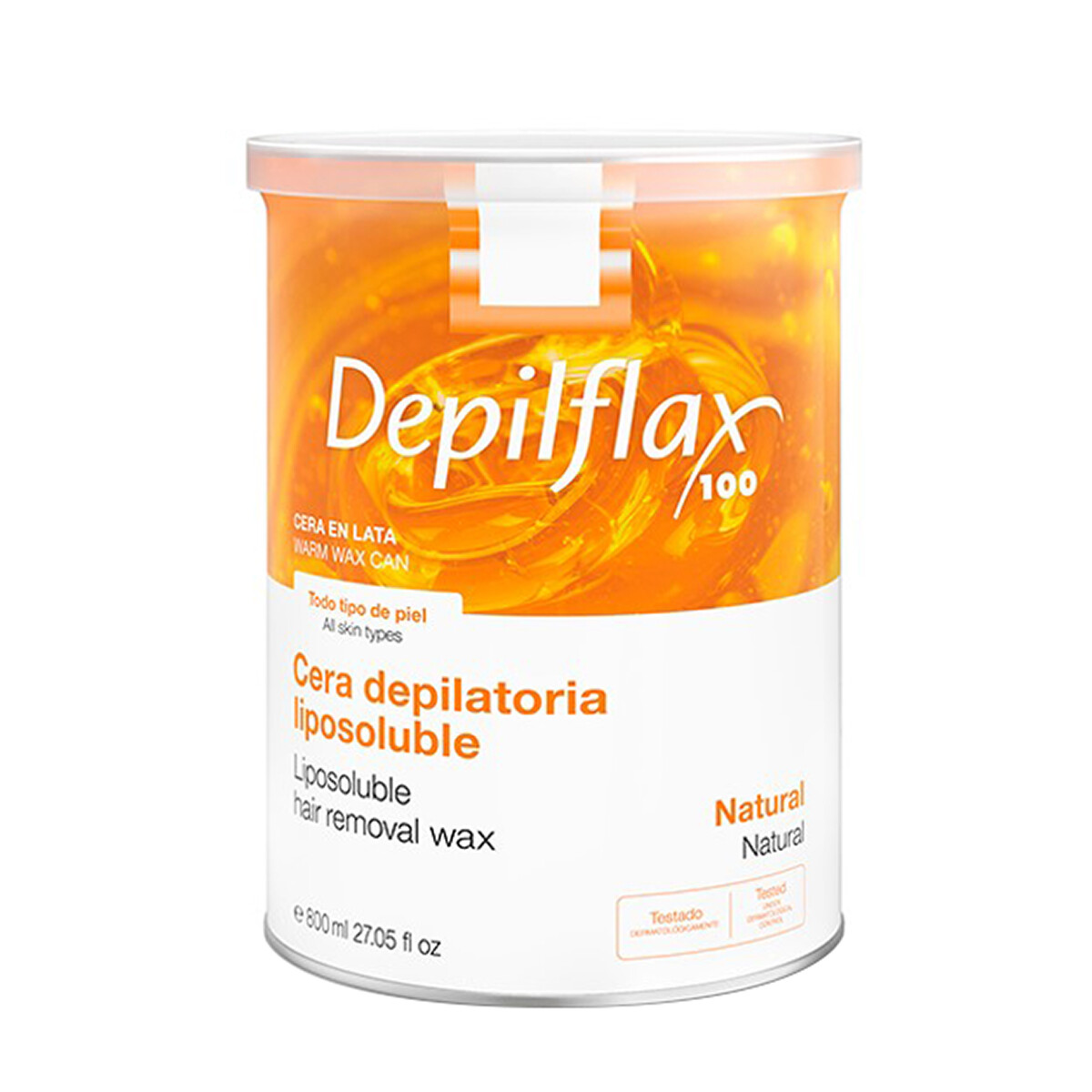 Vax i burk Depilflax 100 Natural 800 ml