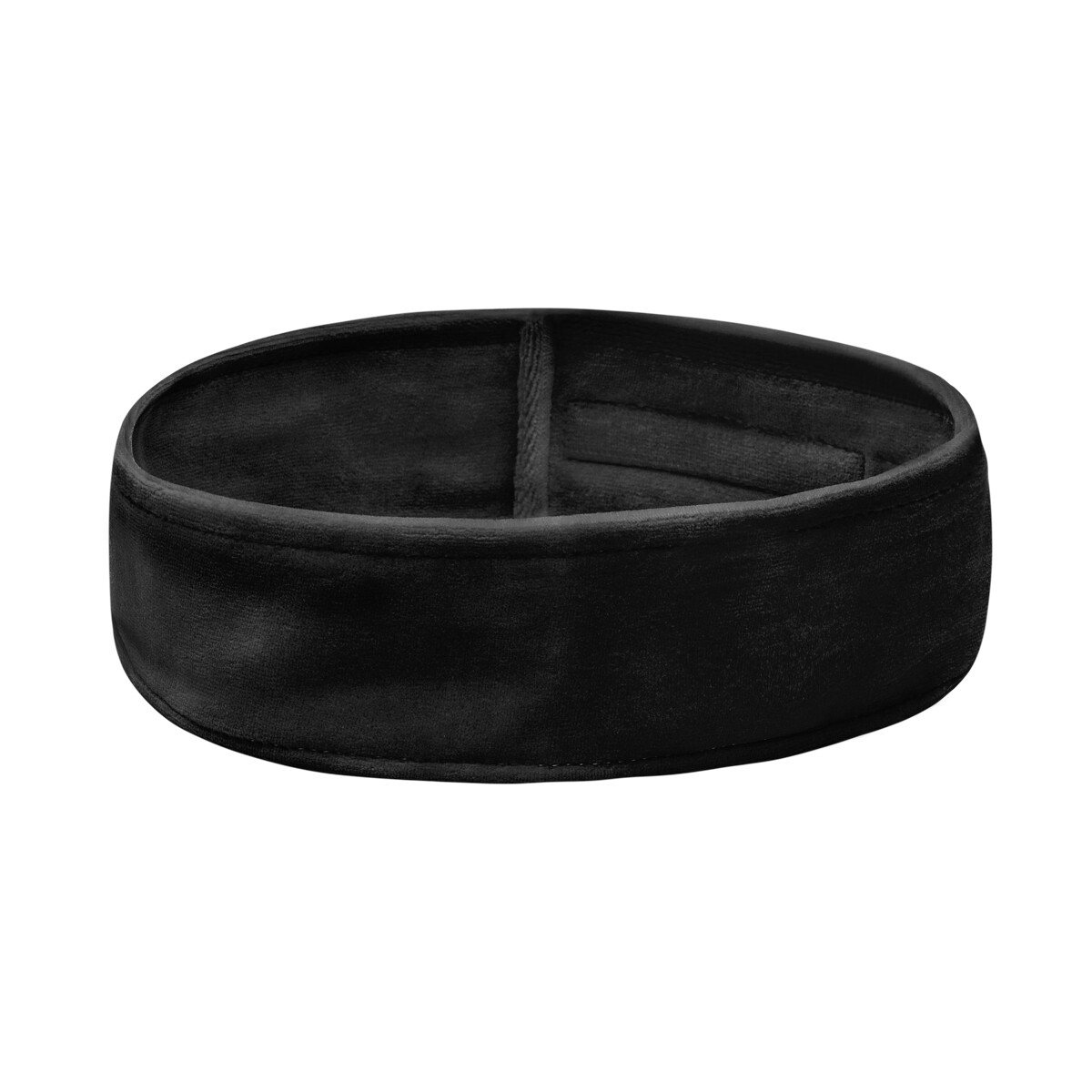Velourband för hår – svart