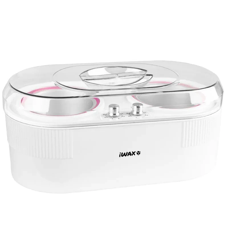 Vaxvärmare stor 2-i-1 burk 400 ml + 800 ml 400 W