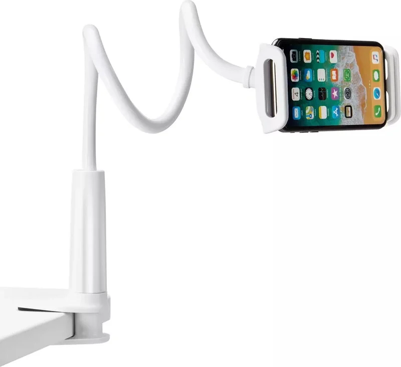 Andersson Flexibelt Bordsfäst för Smartphone/Surfplatta - Vit