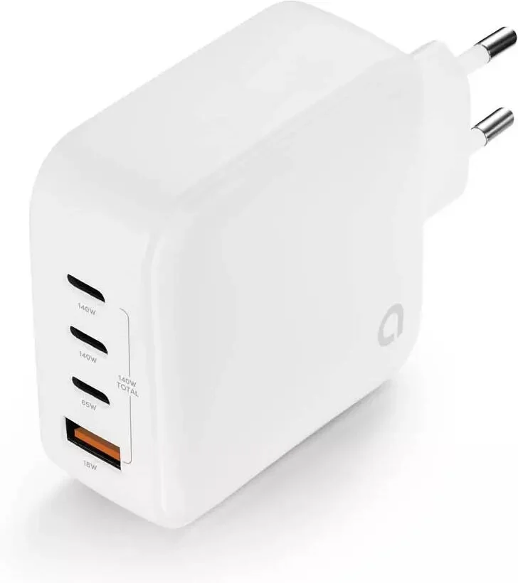 Andersson WLC-G2600 - Strömadapter PD 140W 3xUSB-C 1xUSB-A - Vit