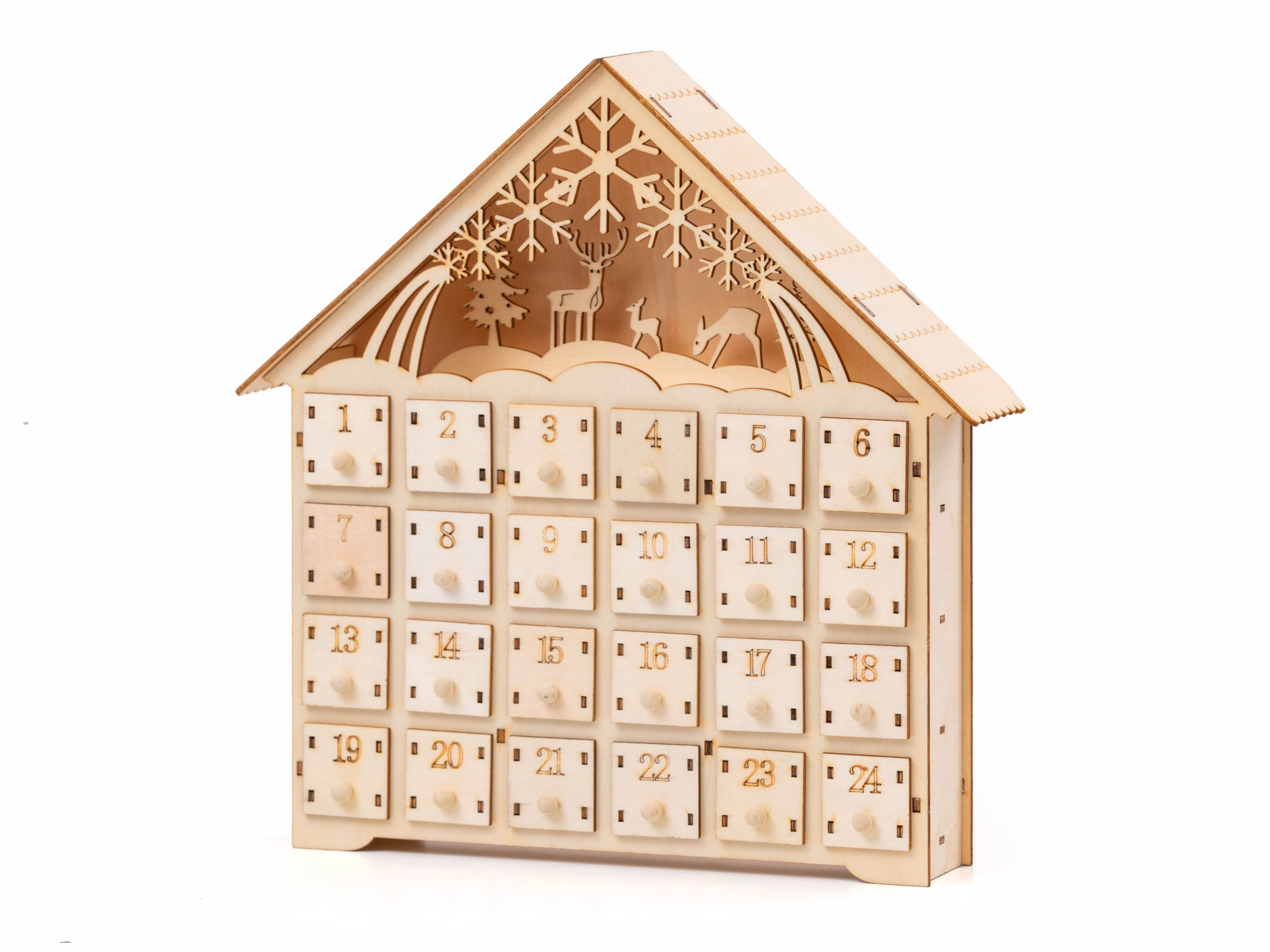 Adventskalender i Trä - Spralla - Spralla Adventskalender i Trä