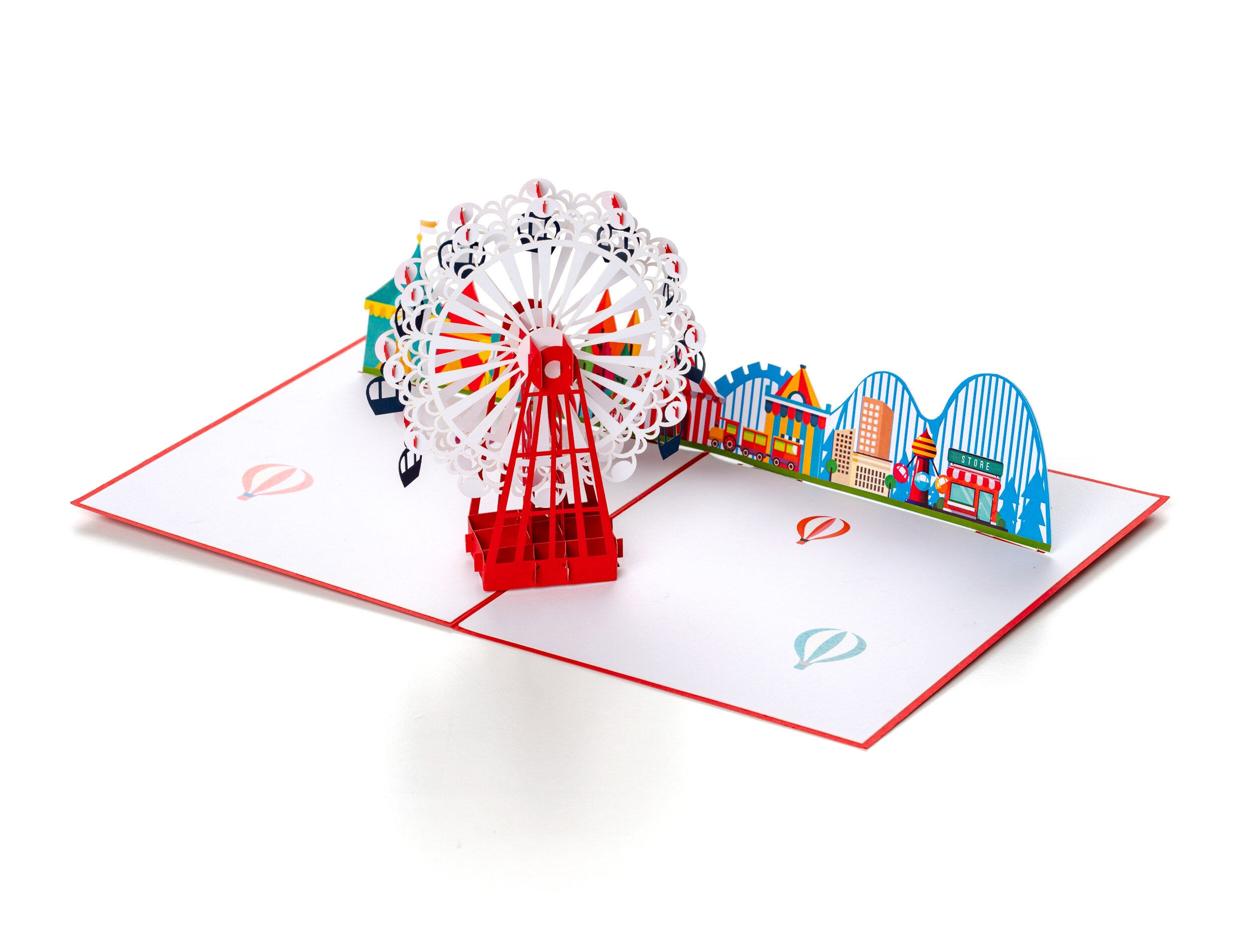 Pop Up-kort - Pariserhjul