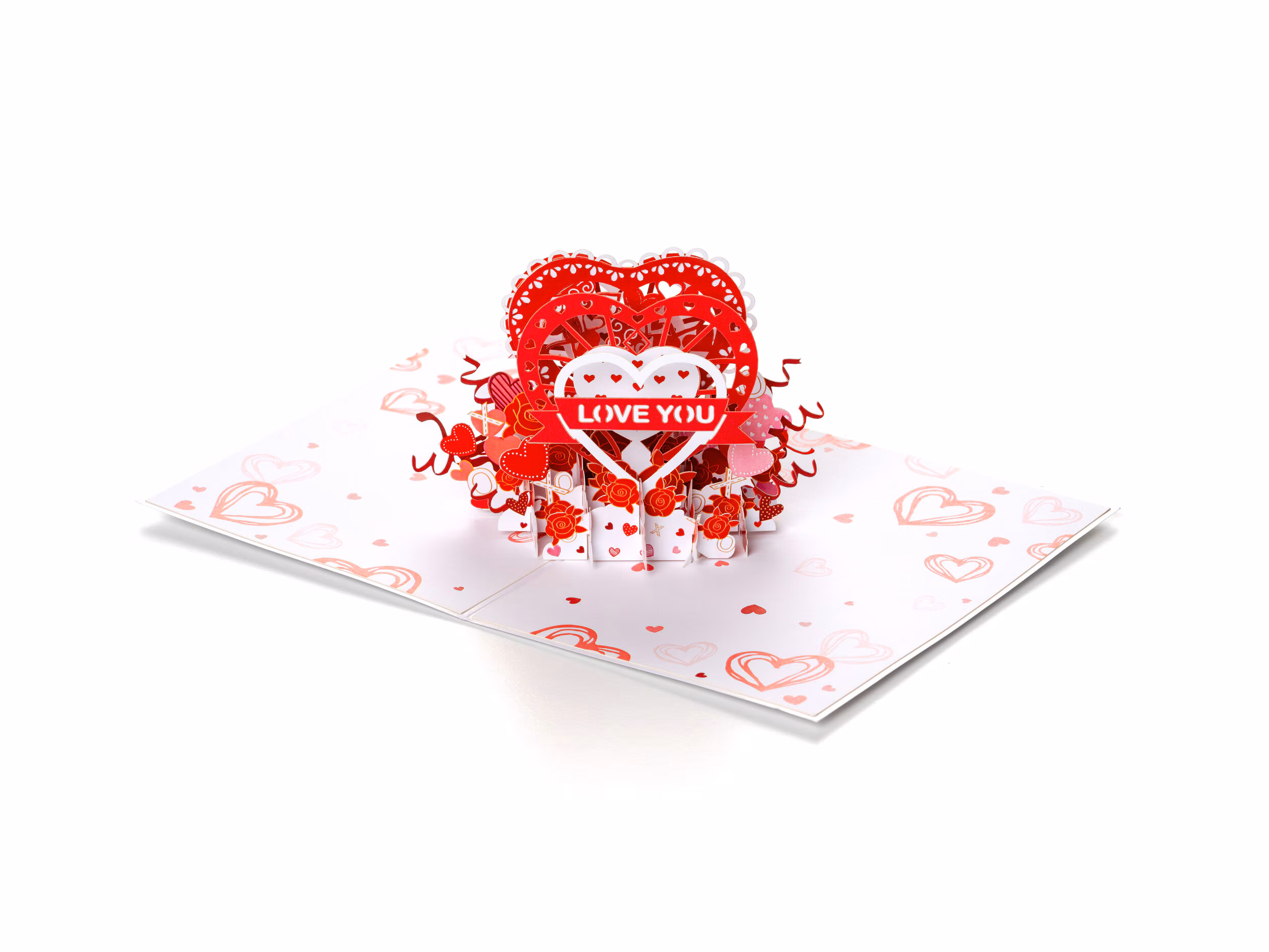 Pop Up-kort - Love You