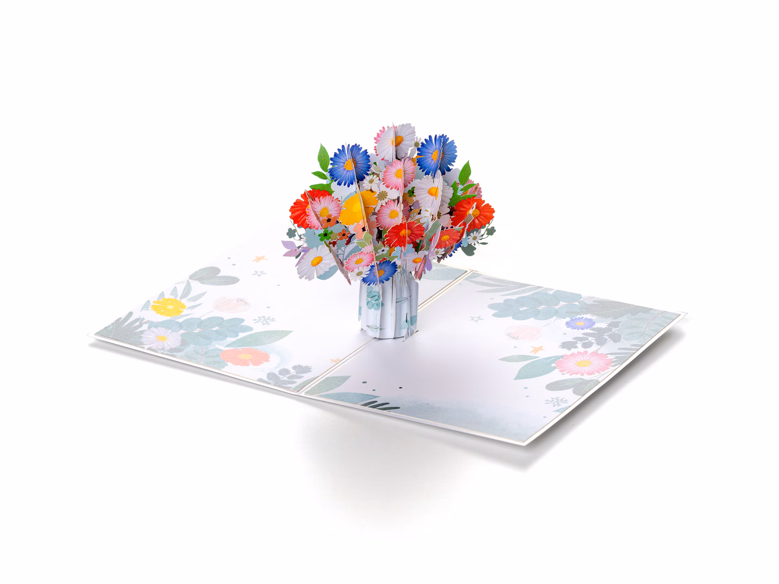 Pop Up-kort - Blombukett