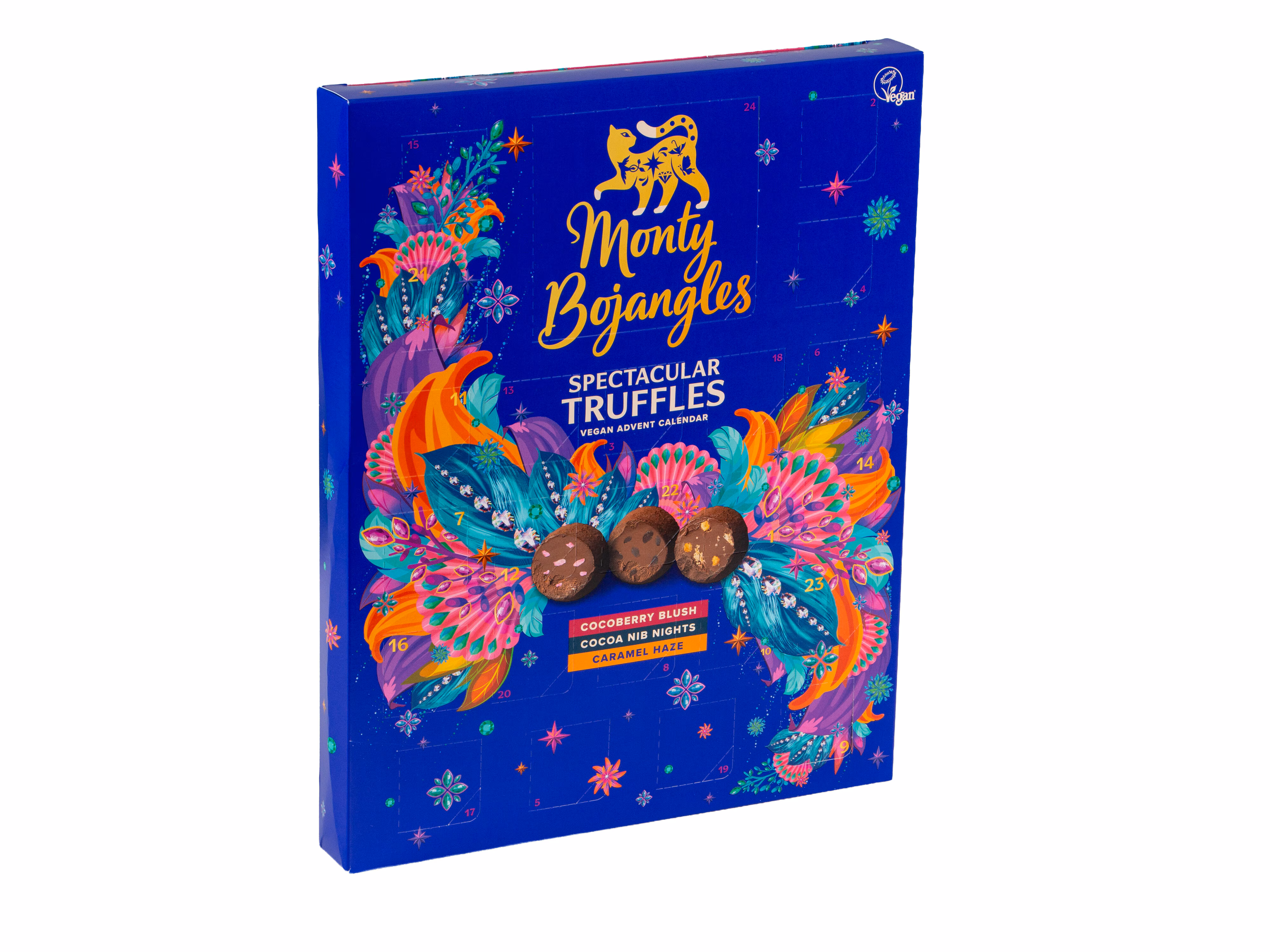 Monty Bojangles Vegansk Chokladkalender - 2026