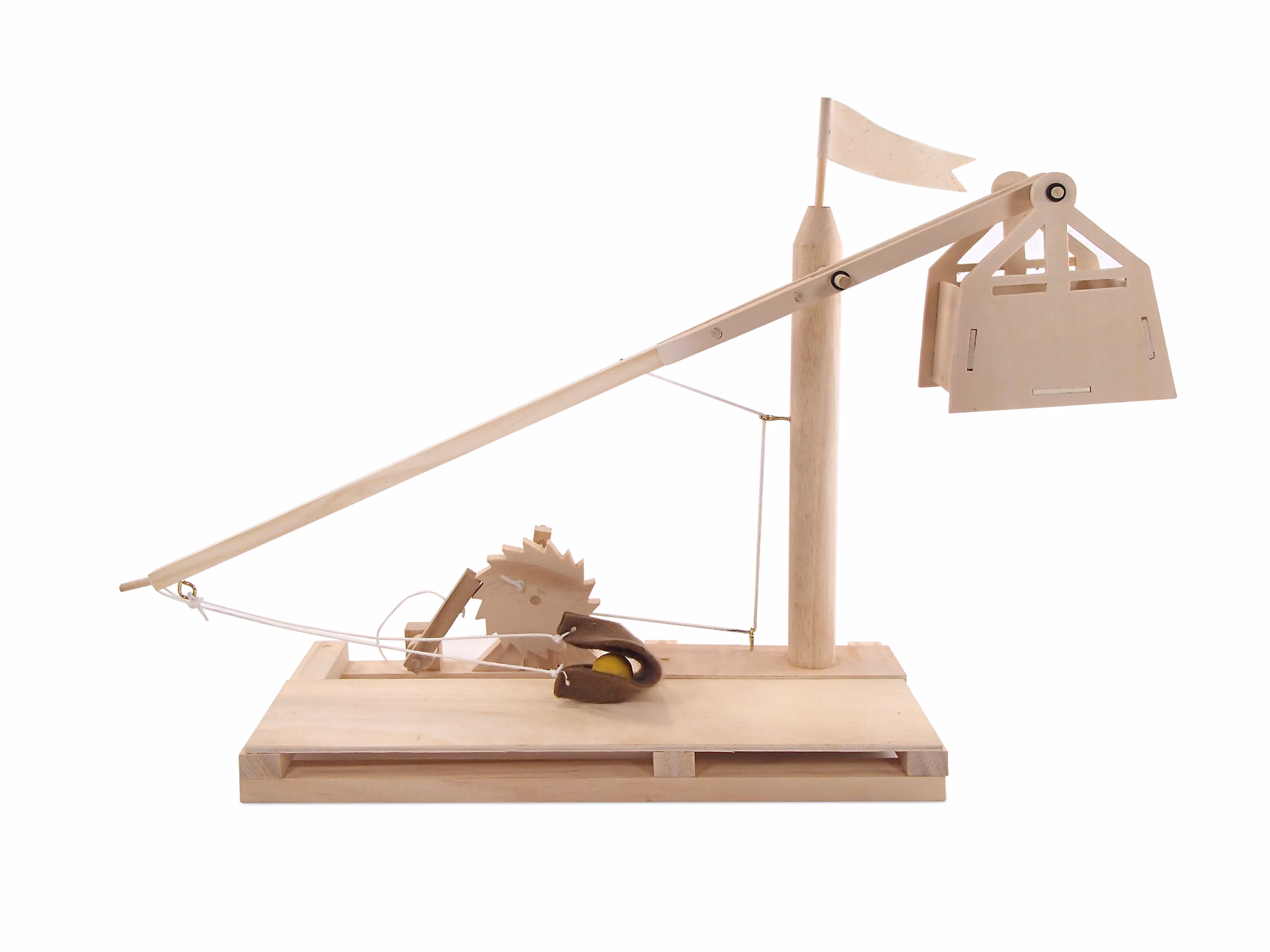 Leonardo da Vinci Trämodeller - Trebuchet
