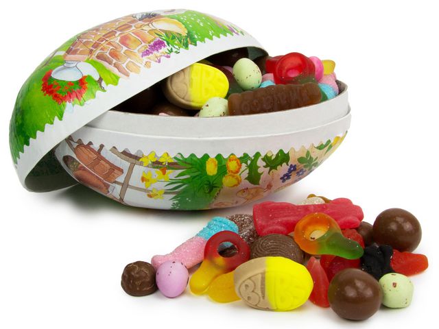 Påskägg 18cm lösviktsgodis 680g