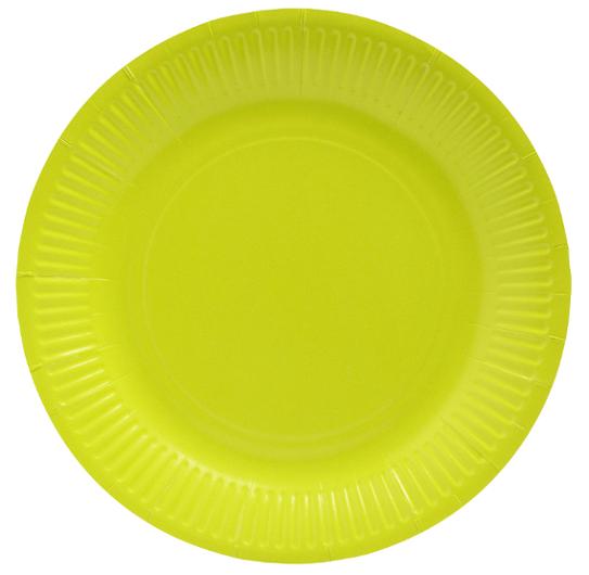 Tallrik PRONAPPE papper 23cm kiwi 20/fp