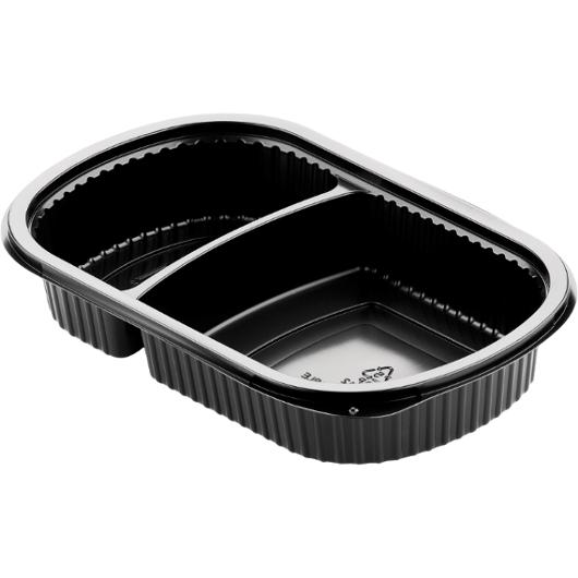 Matlåda DUNI PP 2fack 500/250ml 50/fp