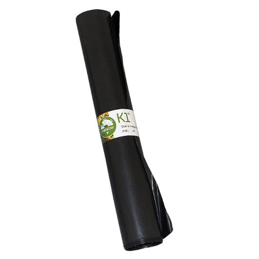 Plastsäck LD K1 240L 48my svart 10/rl