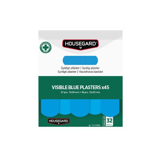Plåster HOUSEGARD spårbara 2x45st