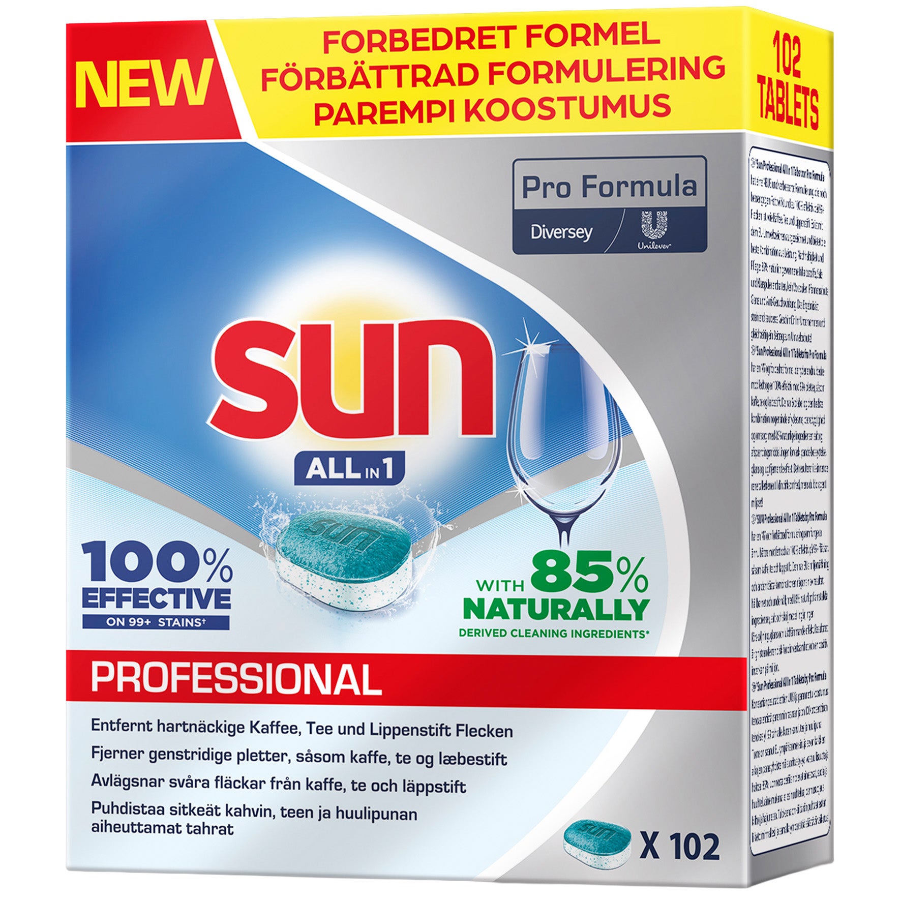 Maskindisk Sun Pro Tabletter All-in-1
