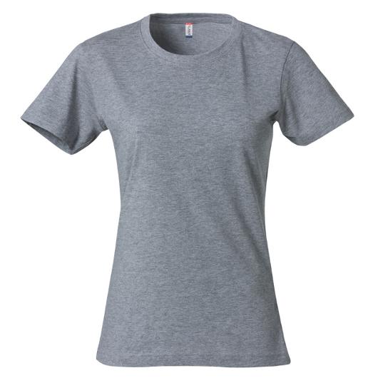 T-shirt CLIQUE 029031 dam gråmel