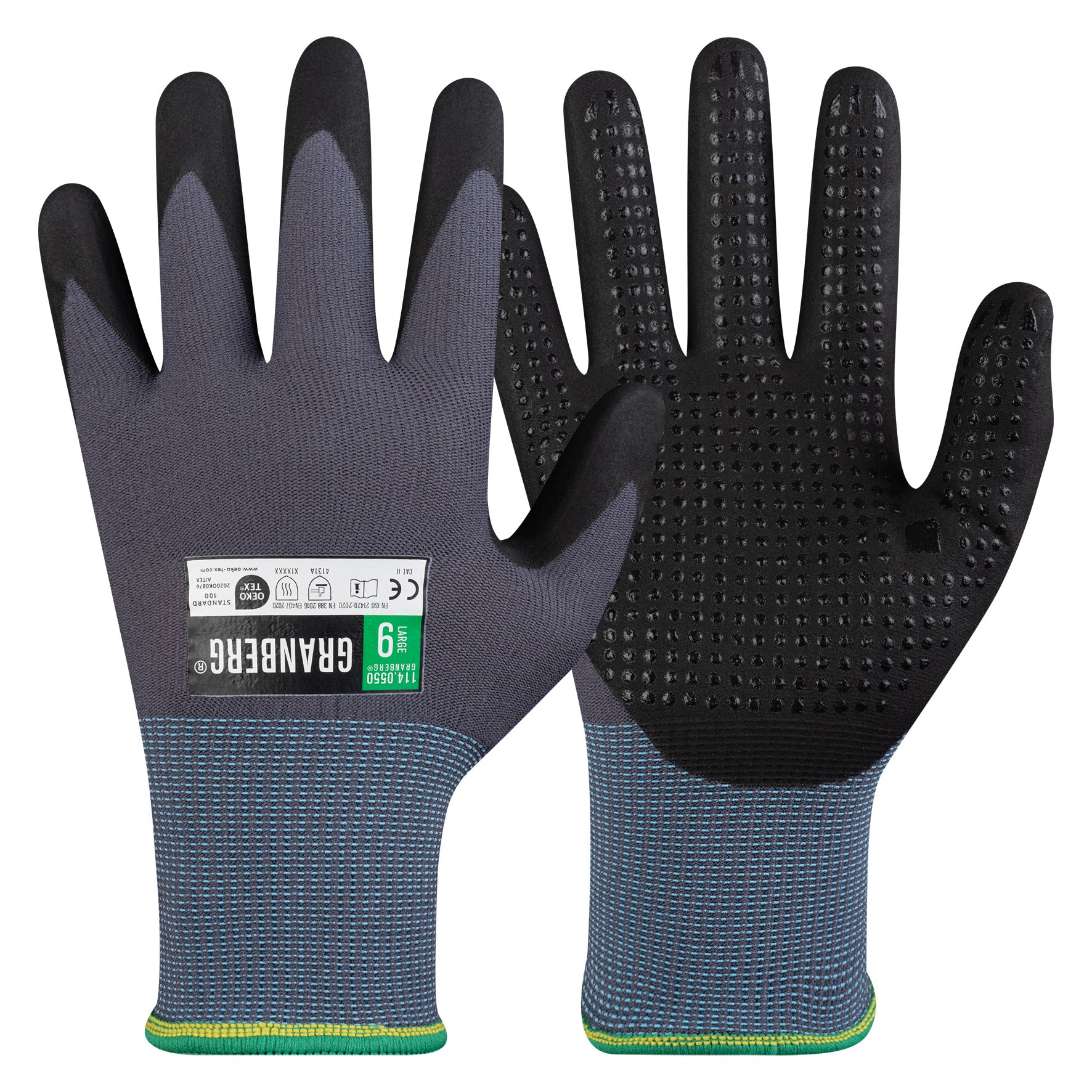 Montagehandskar Granberg 0550 Nylon/Spandex stl 12