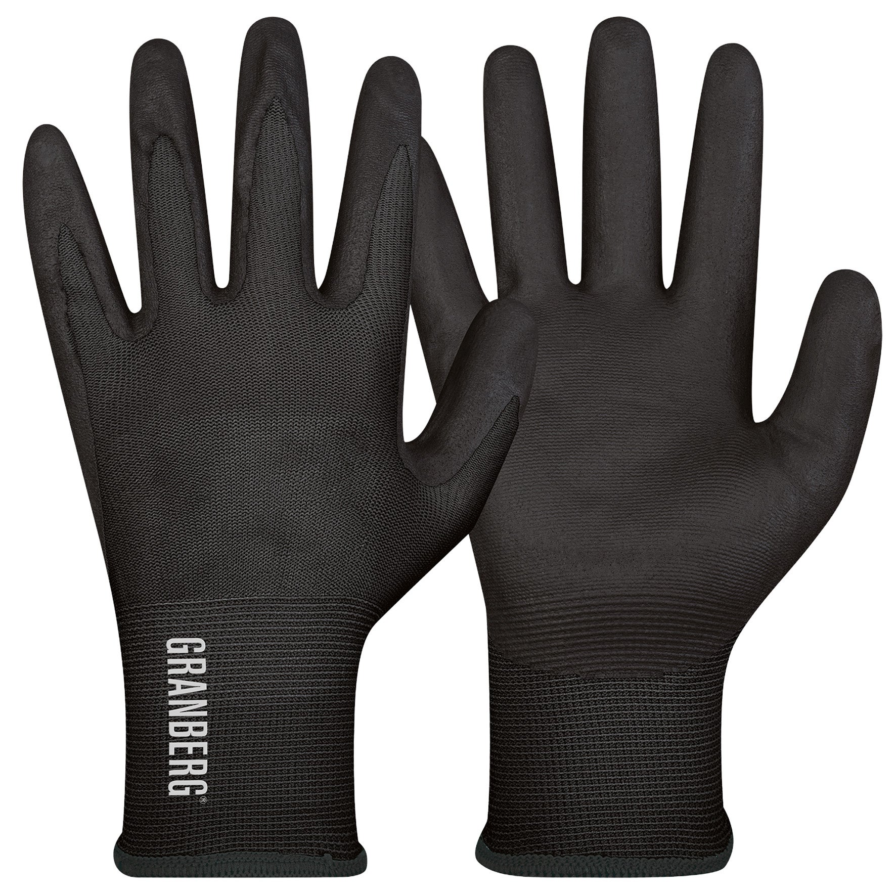 Montagehandske Nitril 0756 svart stl 12
