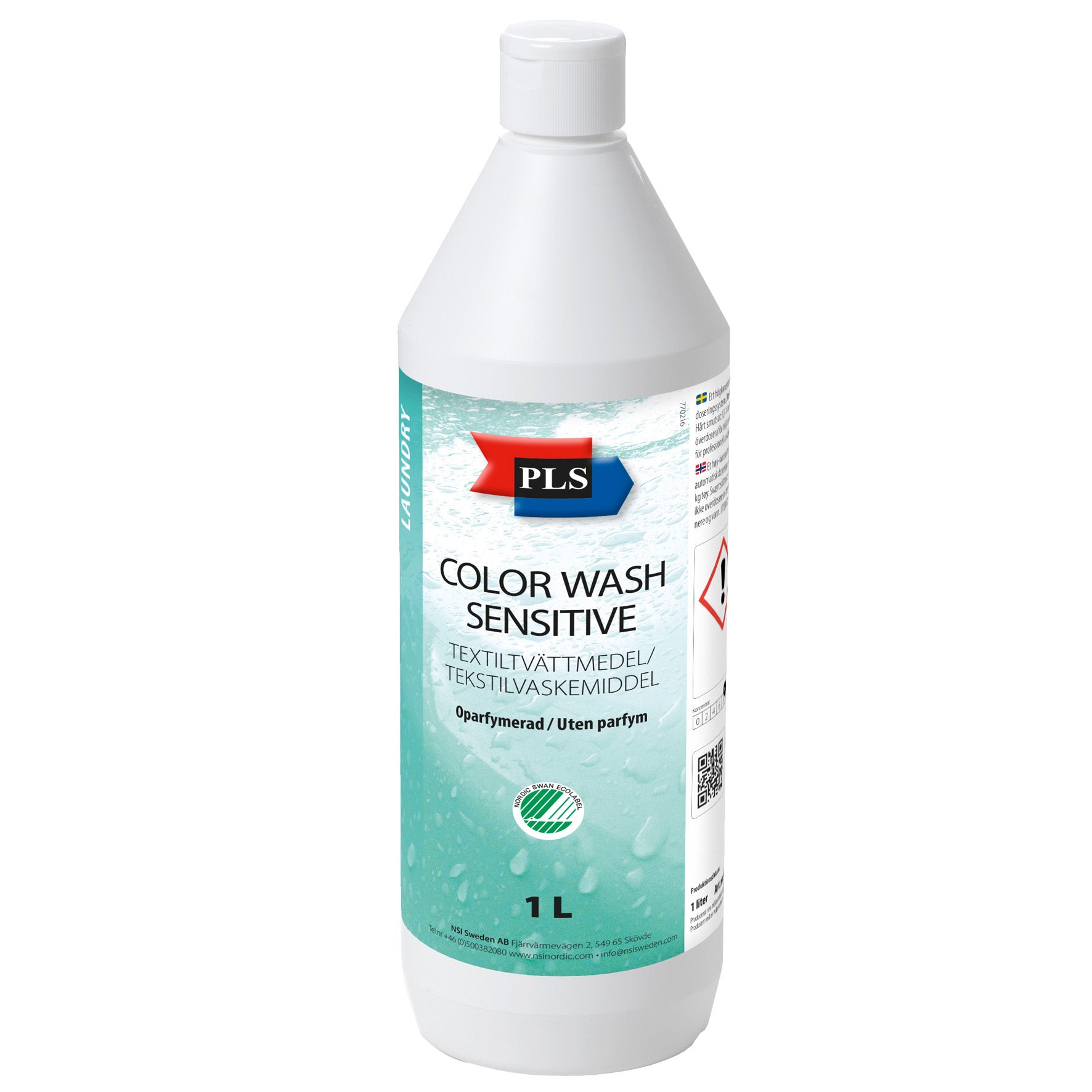 Tvättmedel PLS Color Wash oparf. 1L