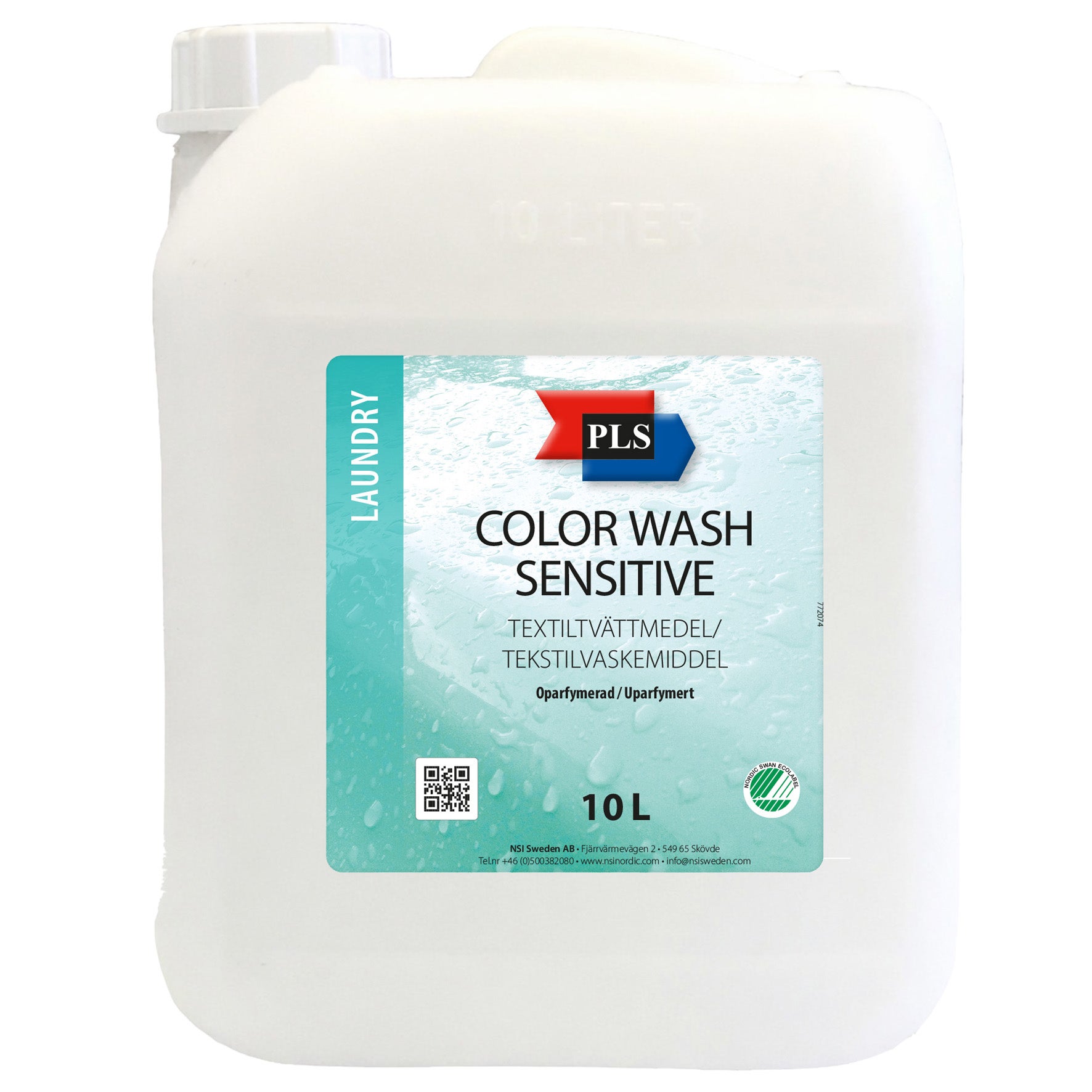 Tvättmedel PLS Color Wash oparf. 10L