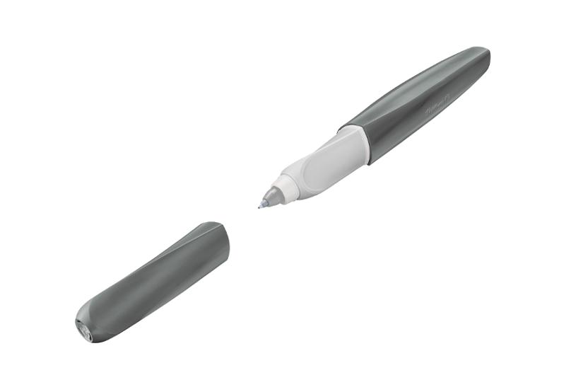 Bläckkulpenna Pelikan Twist grå 1mm blå