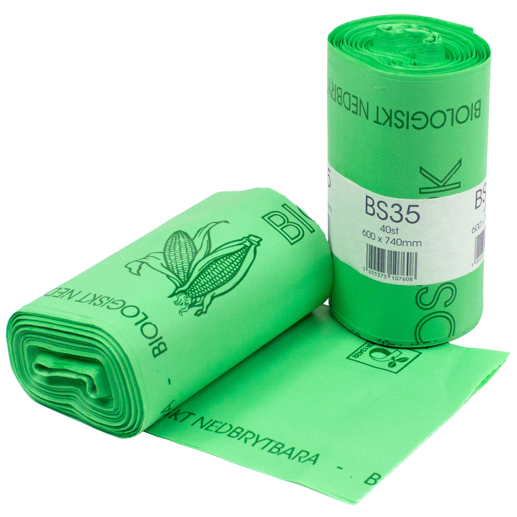 Sopsäck Bio 35 liter 17 my 40-pack