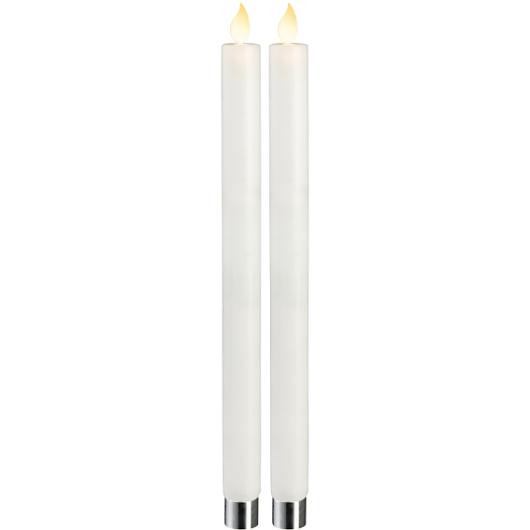 Antikljus STAR T LED Twink 30cm vit 2/fp