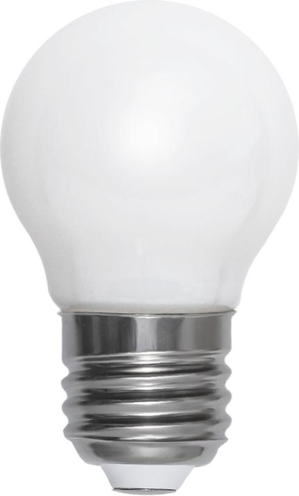 LED-lampa E27 klot matt 2700K