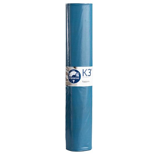 Plastsäck LD K3 160L 55my blå 10/rl
