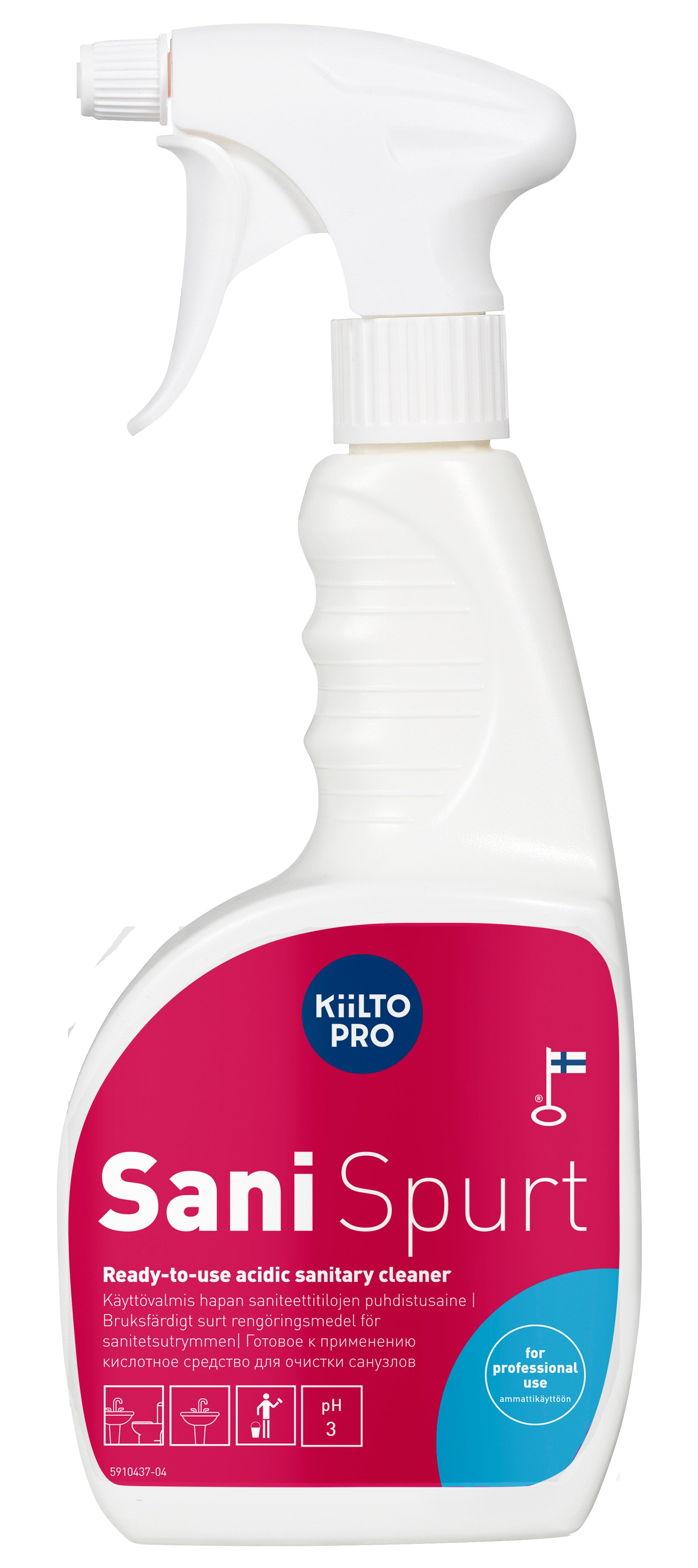 Sanitetsrent Sanispurt 750 ml