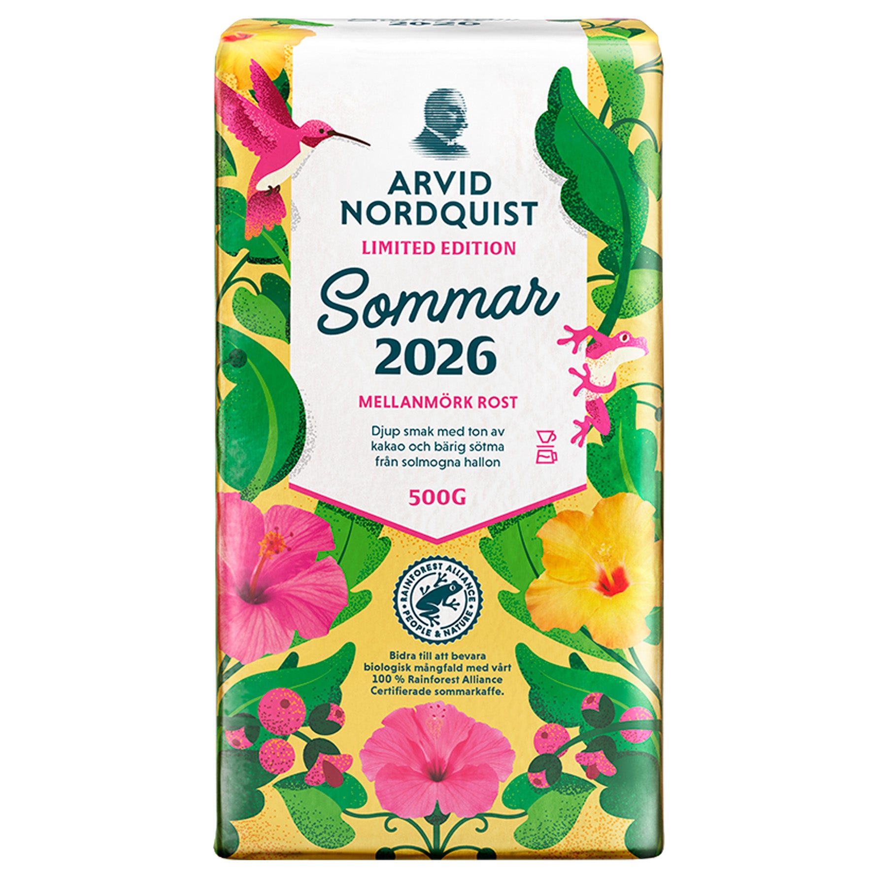 Kaffe ARVID.N Sommar2026 Mellanmörk 500g