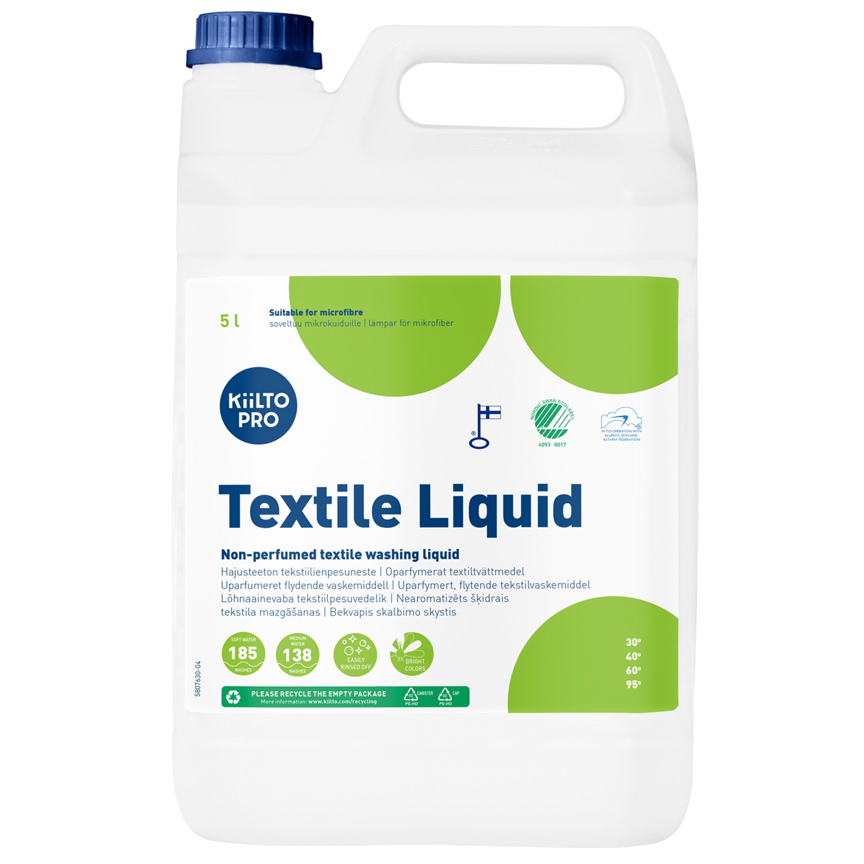 Tvättmedel Green Liquid Textile 5 liter