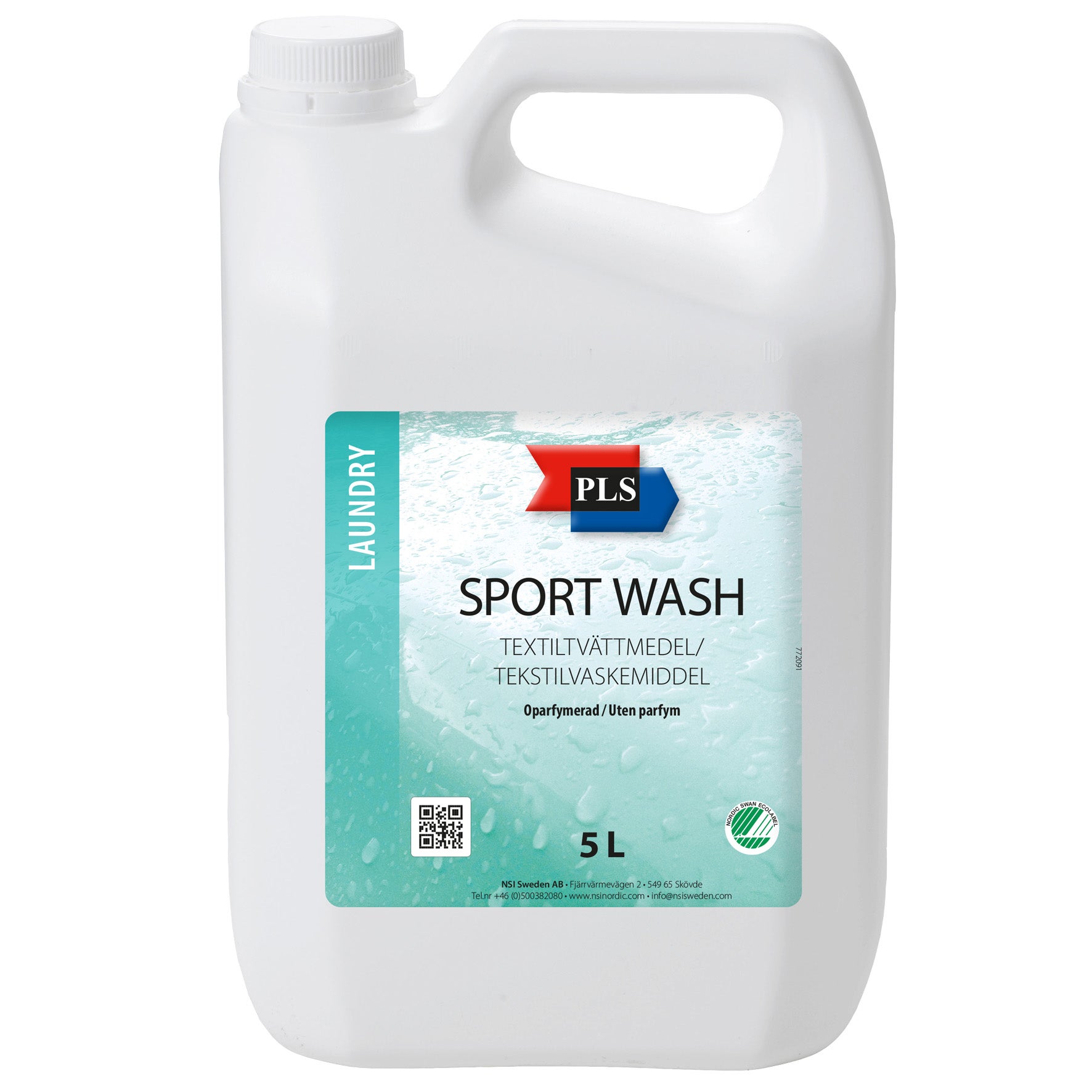 Tvättmedel PLS Sport Wash oparf. 5L