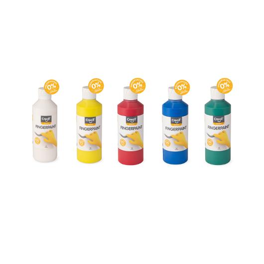 Fingerfärg CREALL 250ml gul