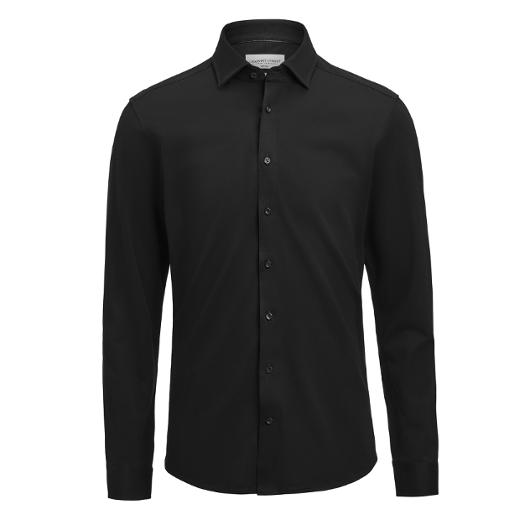 Skjorta J.H&F IB135 piké reg svart XL
