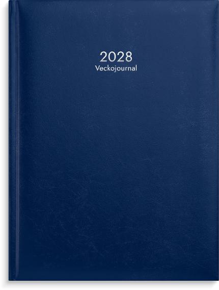 Veckojournal 2028 konstläder Burde