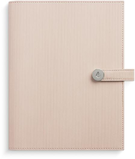 Kalender 2027 Weekly A5 beige konstläder Burde