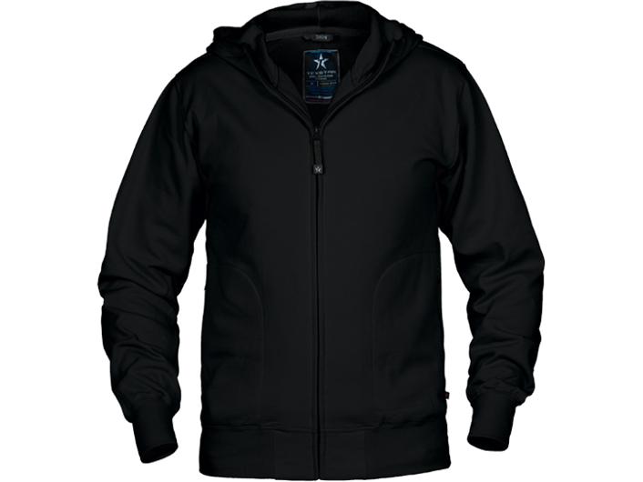 Hoodie zip TEXSTAR HC03 svart XXL