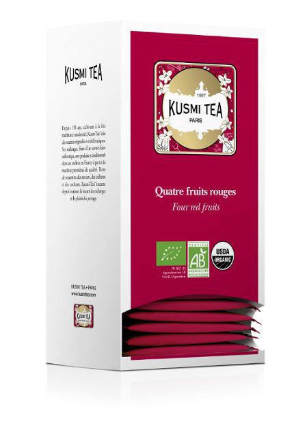 Te KUSMI Eko Four red fruits 25/fp