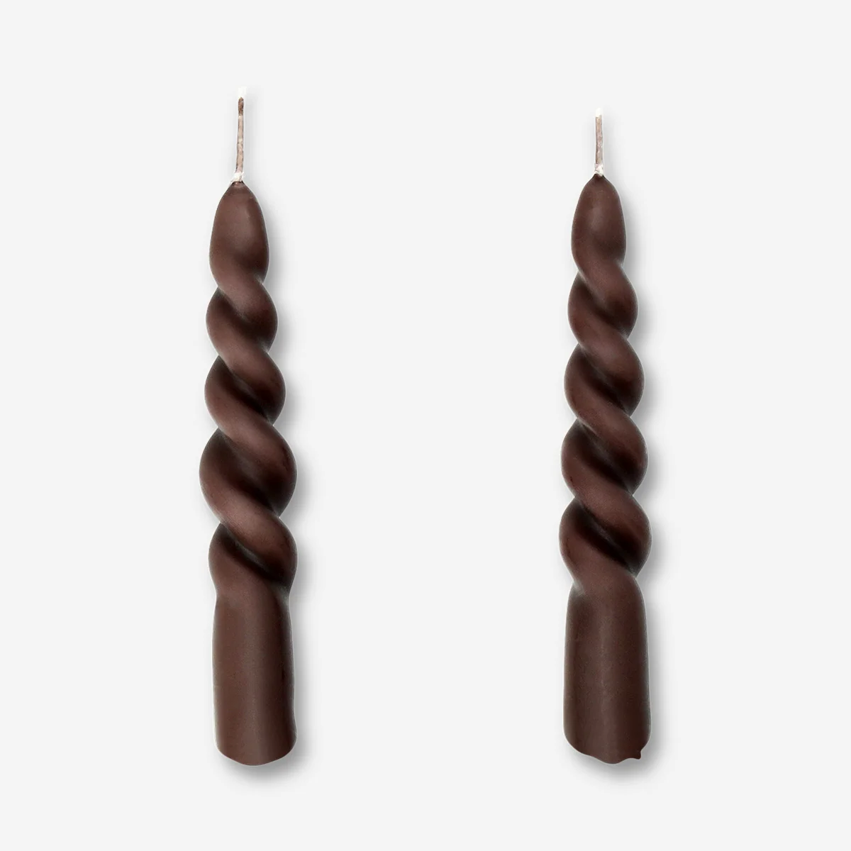 Bruna, vridna middagsljus – 2 st
