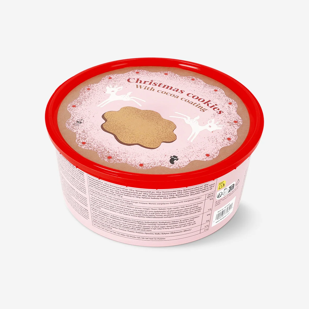 Chokladöverdragna julkakor