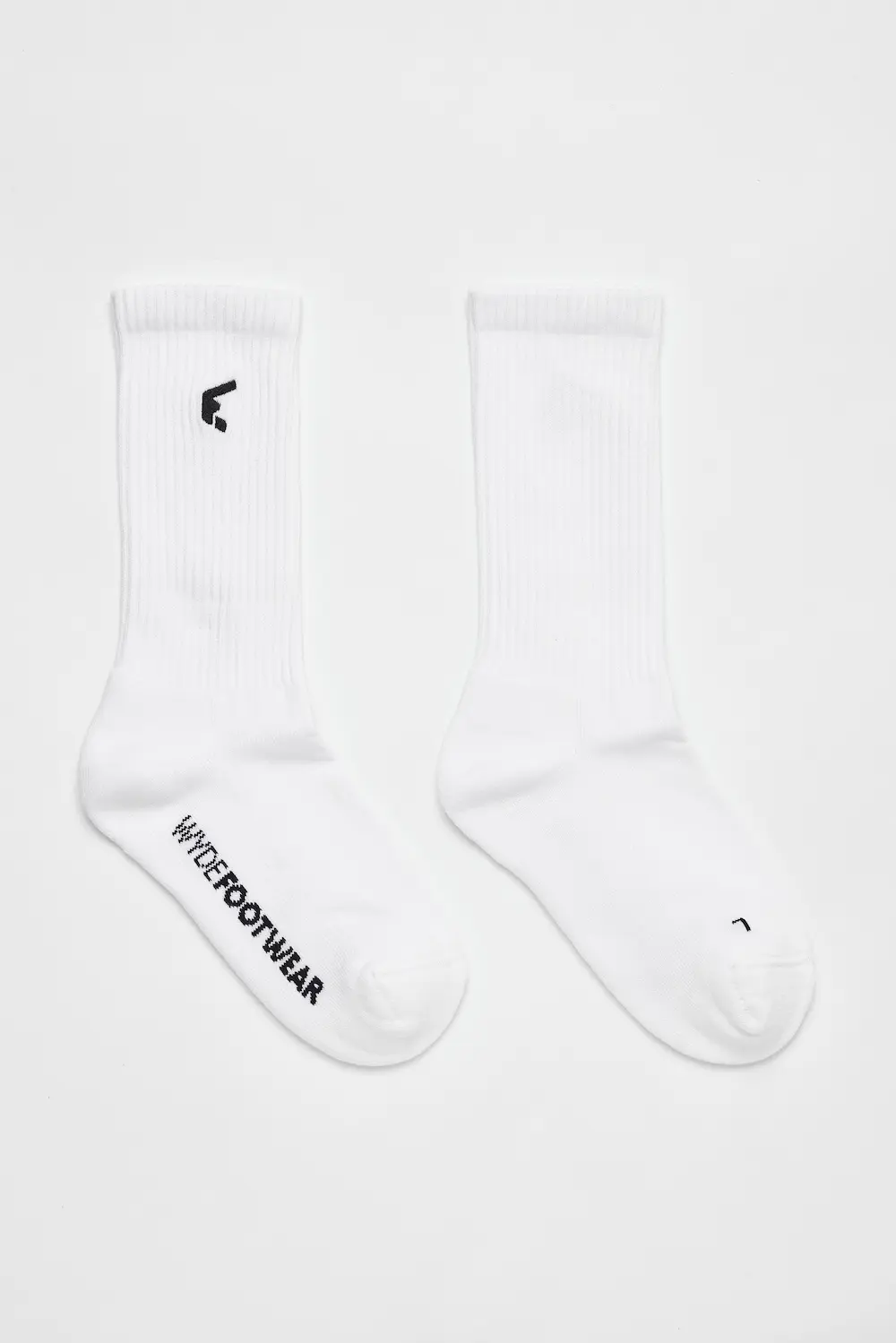 Anatomic Socks Signature Embroidered White