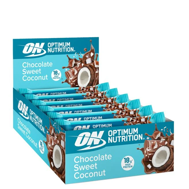 12 x Optimum Proteinbar 55-59 g - Chocolate Sweet Coconut