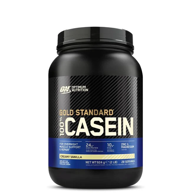 Gold Standard 100% Kasein 908 g - Strawberry