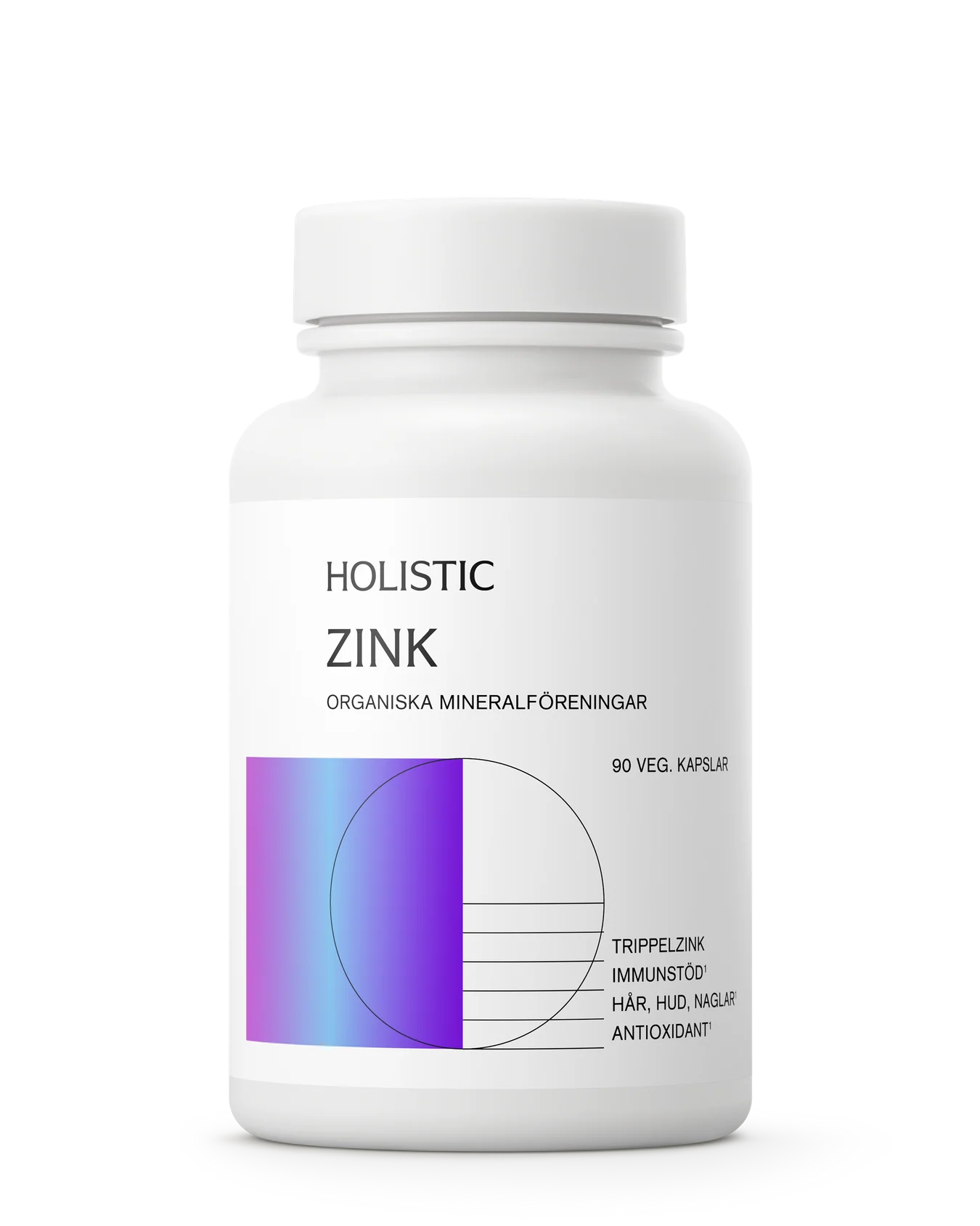 Zink 25 mg, 90 kapslar