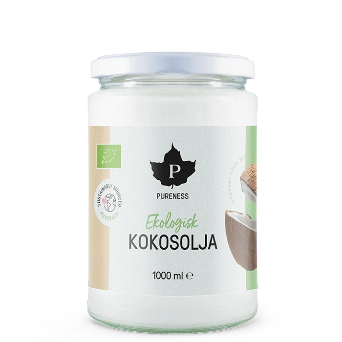 Jungfru kokosolja Eko 1000 ml