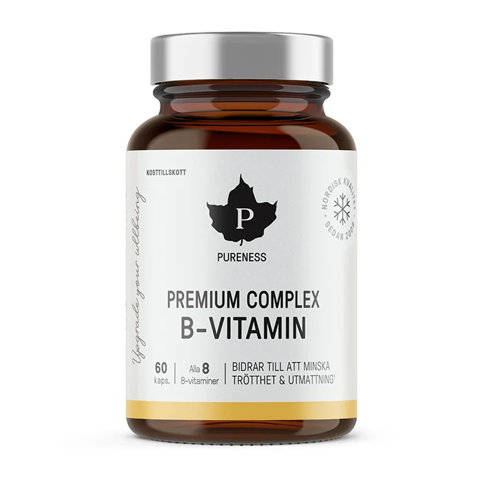 Premium Complex B-Vitamin 60 kapslar